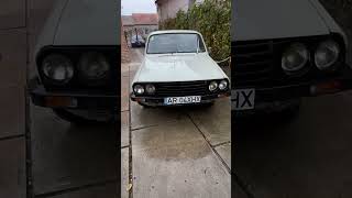 Dacia 1300 an 1972🥹 dacia1300 dacia car oldcars retro 80s goodvibes [upl. by Arracahs]