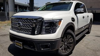 2017 Nissan Titan Platinum Reserve InDepth Walkthrough [upl. by Tempest385]