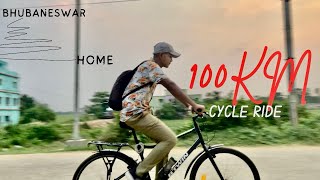 100 km cycle ride 💯 [upl. by Saxena]