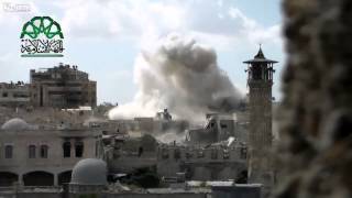 Syria  IF hell cannon attack in Aleppo 2509 [upl. by Hwang]