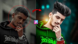 Hair Editing In Picsart  Picsart New Hair Style Editing  Picsart White Face Editing [upl. by Francesco]