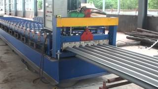 780 corrugated steel panel roll forming machinehow to use corrugated sheet forming machine [upl. by Kelley]