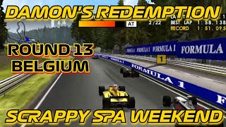 Damons Redemption  Round 13 Belgian Grand Prix Race  F1 World Grand Prix Dreamcast [upl. by Conner]