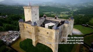 Tour de France 2016  Château de Mauvezin en Drone [upl. by Lemar]