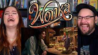 Wonka  Official Trailer Reaction  Willy Wonka is magical [upl. by Verene]