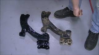 20072011 Honda CRV Front Lower Control Arm and Ball Joint Replacement 2008 Honda CRV [upl. by Horwitz]