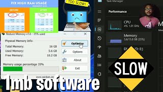 Reduce Memory Usage in Windows XP781011  Boost PC Speed with FREE Memory Reducer Software pc [upl. by Assilanna]