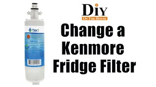 How to Change Filters on Kenmore Elite Refrigerator  Change your Water and Air Filters [upl. by Gnut]