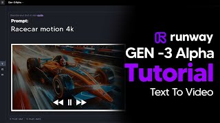 How To Use Runway Gen3 Alpha  Runway Gen3 Tutorial  Gen 3 Alpha Guide [upl. by Legra]