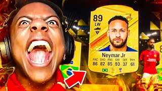 SPEEDs LUCKY FIFA 24 Pack Opening PACKS NEYMAR JR [upl. by Alimhaj636]