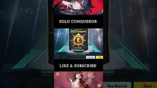 SOLO CONQUEROR TOP 100 conqueror bgmi rankpush pubgmobile jonathan gaming solorankpush [upl. by Attikin]