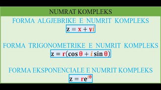 Formulat nga Numrat Kompleks [upl. by Eeldivad]