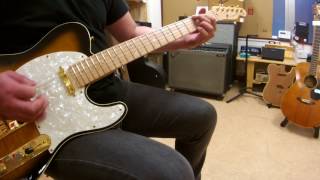 Fender Japan Richie Kotzen Telecaster Crunch  Gain Boost [upl. by Ennaegroeg21]