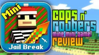 COPS AND ROBBERS Mine Mini Game  Minecraft Clone [upl. by Anneis]