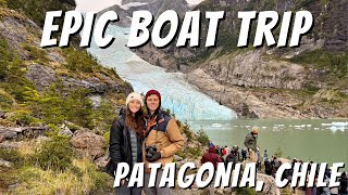 Epic Patagonia Boat Trip From Puerto Natales Chile  Balmaceda amp Serrano Glaciers [upl. by Kciredec]