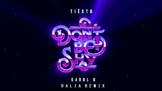 Tiësto amp KAROL G  Don’t Be Shy Dalia Remix [upl. by Aihtnys]