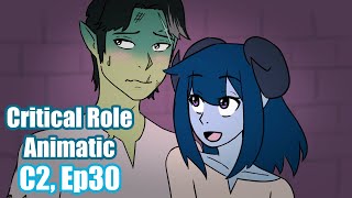 Fjord and Jesters Steamy Dungeon Experience  Critical Role Animatic  Campaign 2 Episode 30 [upl. by Kinsley]