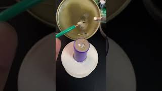 How To Use Solder Paste Short Video soldering [upl. by Kayla]