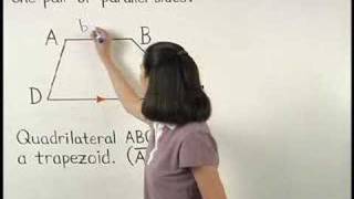 Definition of a Trapezoid  MathHelpcom  Geometry Help [upl. by Leemaj]