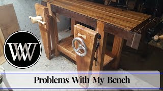 Hand Tool Woodworking Bench  What I Did Wrong and Learned wood by wright Workbench [upl. by Lou]