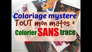 Coloriage Mystere MatosColorier sans trace aux feutres [upl. by Timi]