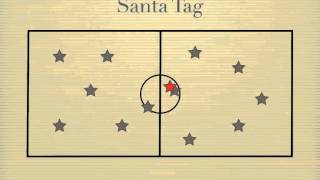 Physical Education Games  Santa Tag [upl. by Abbott]