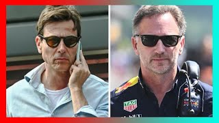 Christian Horner teases Toto Wolff with cheeky jibes during factory tour [upl. by Annabelle818]