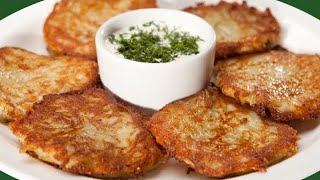 Knusprige Kartoffelpuffer ohne Ei Schnelles Rezept in 10 Minuten [upl. by Mctyre184]