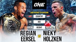 Regian Eersel vs Nieky Holzken  Full Fight Replay [upl. by Chapland]