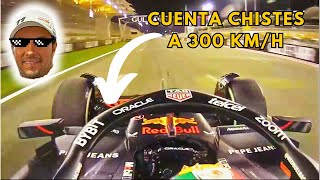 Checo Pérez Se Pone Sarcástico En Medio De La Carrera  Bahréin 2024 [upl. by Bueschel104]