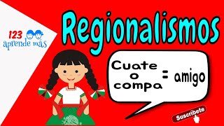 Los REGIONALISMOS para niños de primaria [upl. by Oiramd]