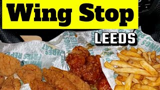 WING STOP 📍Leeds UK 🇬🇧 Halal  HEAVY MUNCH [upl. by Oderf]