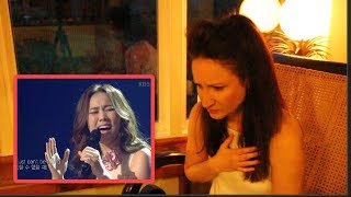 Vocal Coach REACTS TO SO HYANGBRIDGE OVER TROUBLED WATER [upl. by Oreves767]