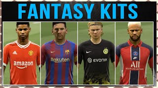 280 NEW FANTASY KITS  FIFA 21 REALISM MOD 😱🔥 [upl. by Sumetra]