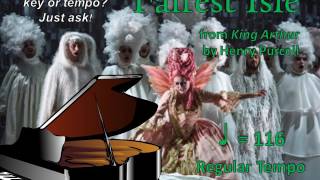 Fairest Isle by Purcell Piano Accompaniment [upl. by Batory557]