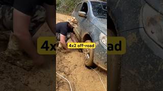 How to get car out of mud [upl. by Kissel]