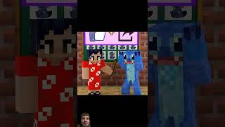 Lilo helps Stitch learn to sing minecraftanimation huggywuggy funny memes lego minecraft [upl. by Cassandry]