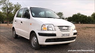 Hyundai Santro Xing GL Plus 2015  Reallife review [upl. by Wight]