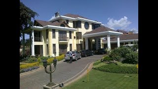 Video  Inside look at Raila Odingas 1 billion ksh home [upl. by Younglove]