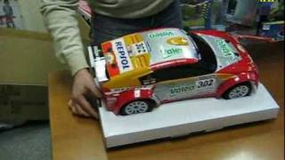 RC8885 Mitsubishi Pajero Ralli Pilotage Модель ДВС [upl. by Aserehc]