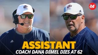 Illinois Assistant Coach Dana Dimel Dies at 62 [upl. by Gnah]