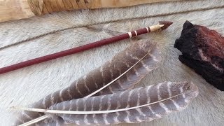 An Introduction to Making a Traditional Arrow Part 1 [upl. by Annaerda413]