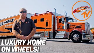 How Car Hauler Lives on the Road Inside Truckers Custom 156quot ARI Sleeper  Reliable Cribs S4E2 [upl. by Erdried185]