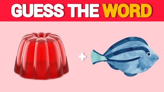 GUESS the WORD by EMOJI🧐  Emoji quiz  Easy medium Hard  Word emoji quiz [upl. by Flori]