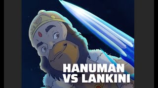 Hanuman vs Lankini Fight Recreation [upl. by Dajma557]