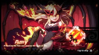 My Heroes Dungeon Raid Testing Fiery Blade [upl. by Wane]