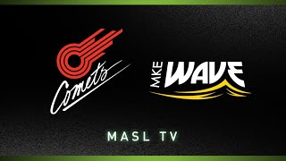 Kansas City Comets vs Milwaukee Wave  120724 [upl. by Cowen380]