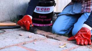 How to repair patio joints  UCAN Patio Jointing Repair [upl. by Yesnel]