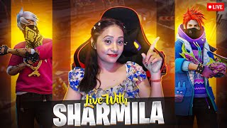 🔴RANK SEASON PUSH 👽Live with Sharmila ff freefire shorts shortsfeed livefreefire [upl. by Naynek354]