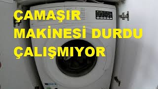 Çamaşır makinesi durdu çalışmıyor kilitlendi  washing machine [upl. by Grannie]